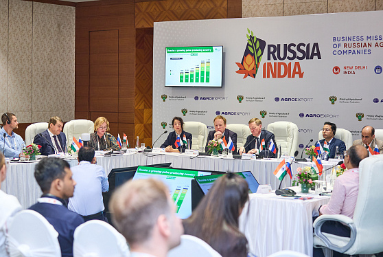 РОССИЯ ГОТОВА НАРАЩИВАТЬ ЭКСПОРТ ПРОДУКЦИИ АПК В ИНДИЮ